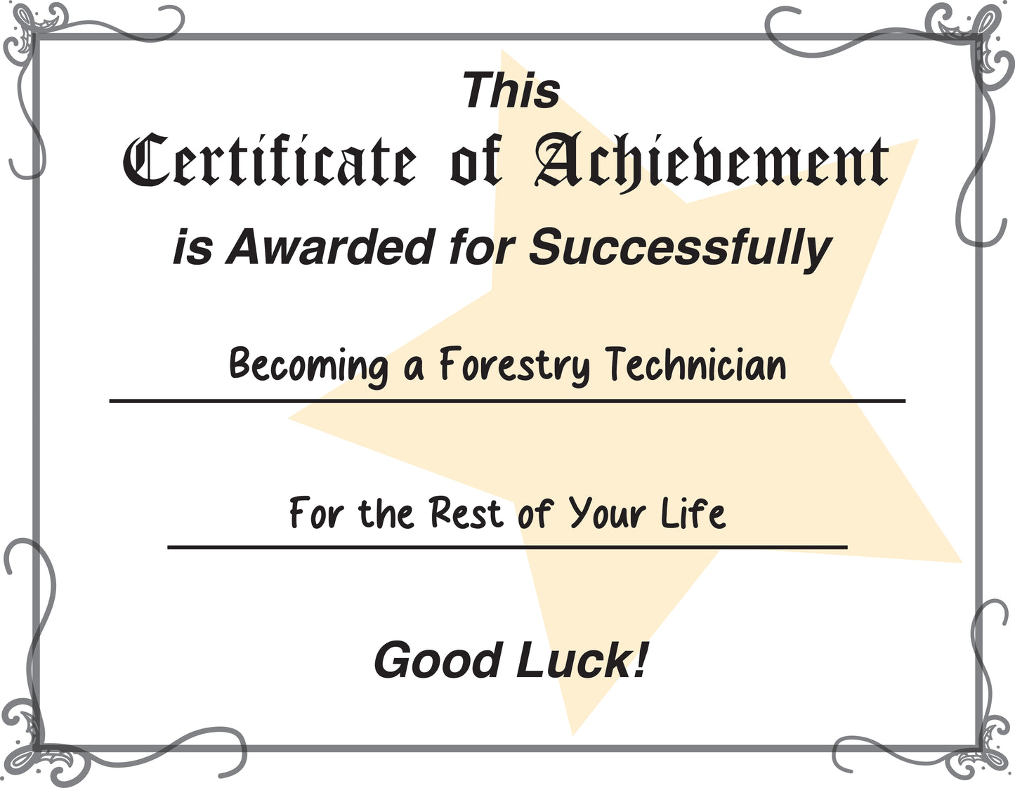 Certified Forestry Technician